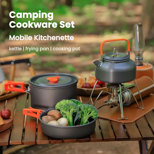 UrbanRidge Outdoor portable camping cookware set DS-308