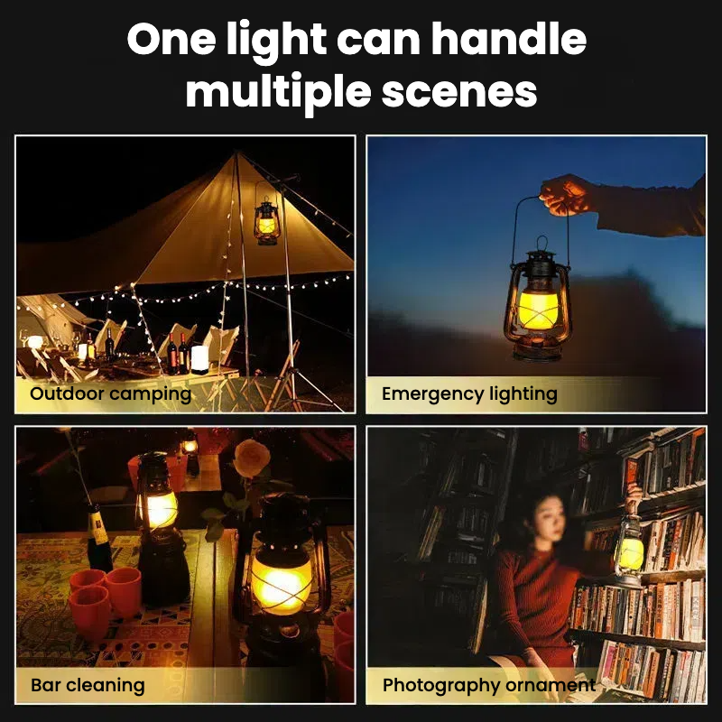 UrbanRidge portable retro camping lights H13