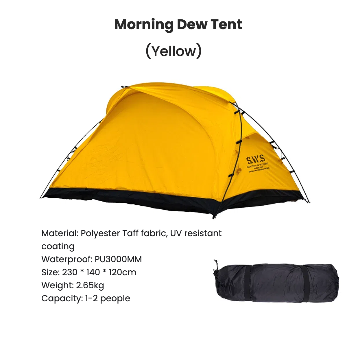 UrbanRidge Morning Dew Single and Double Tent ZP03