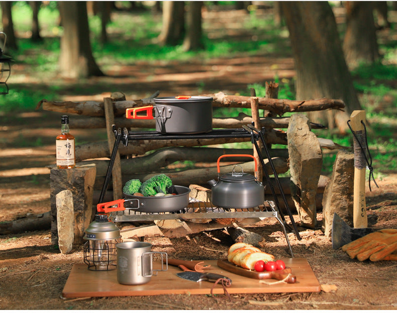 UrbanRidge Outdoor portable camping cookware set DS-308