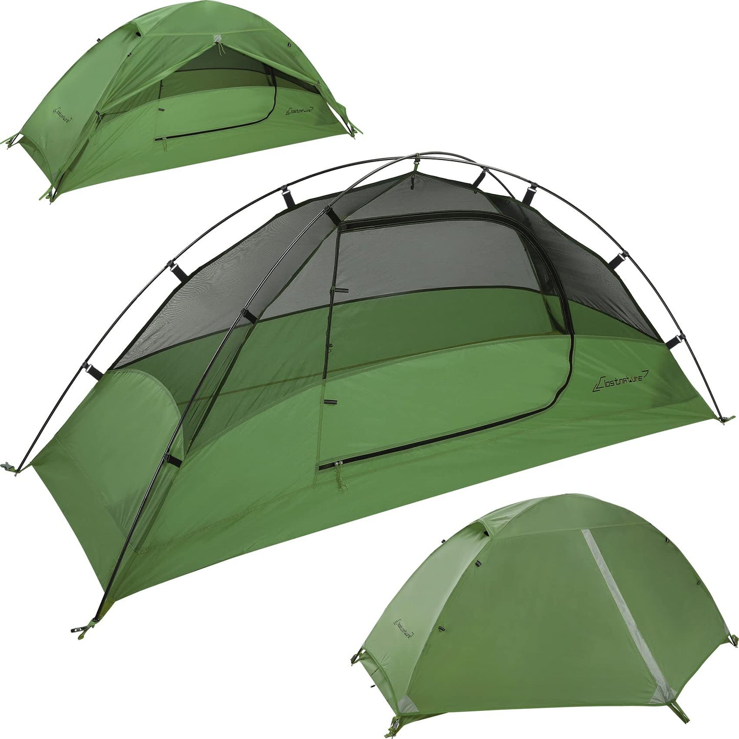 UrbanRidge 1/2 Person Ultralight Backpacking Tent