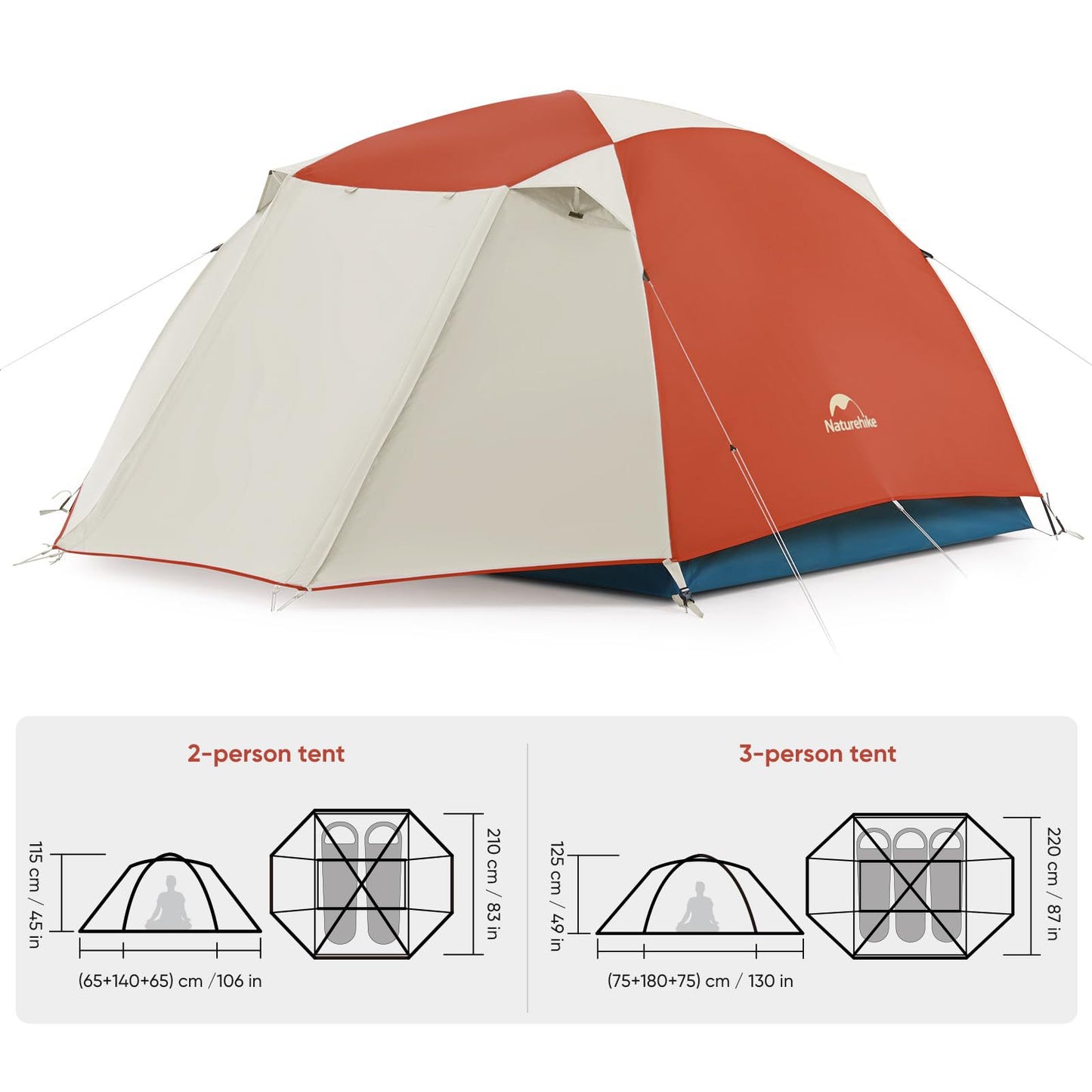 UrbanRidge Fully automatic quick-opening windproof tent