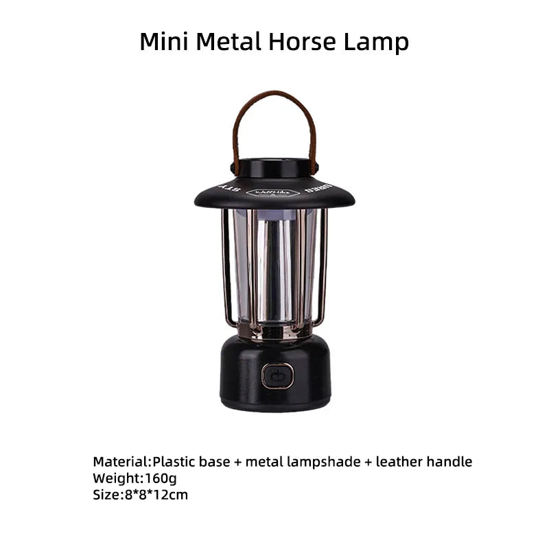 UrbanRidge Outdoor Mini Metal Horse Light