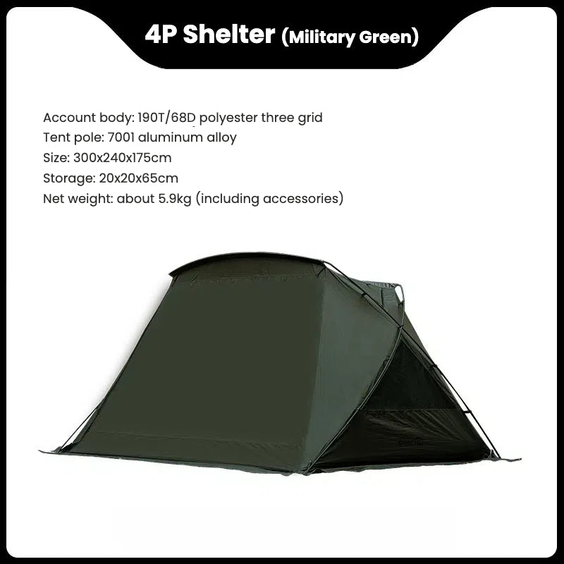 Lightweight tent for outdoor camping ZP08