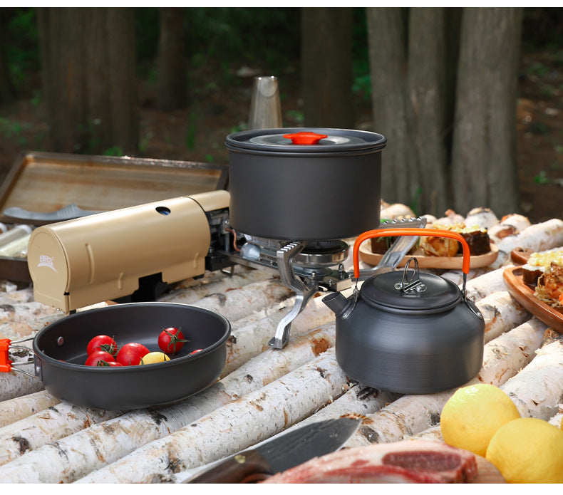 UrbanRidge Outdoor portable camping cookware set DS-308