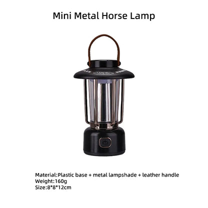 UrbanRidge Outdoor Mini Metal Horse Light