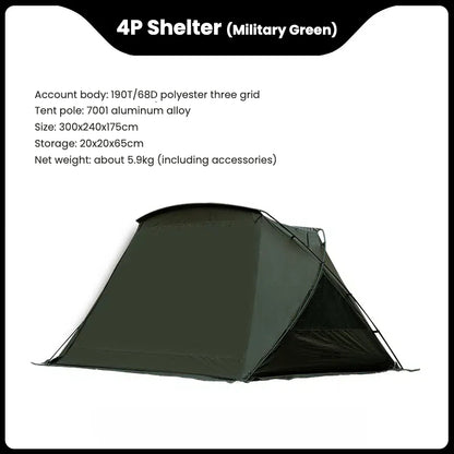 Lightweight tent for outdoor camping ZP08